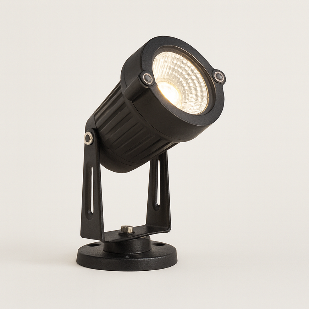 Draaibare tuinspot voor gerichte verlichting