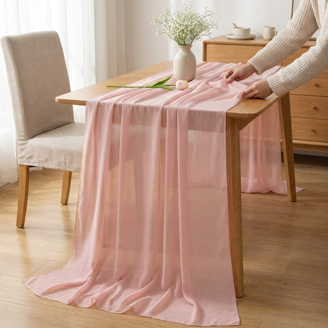 MISTELLE – Zachte, transparante elegantie voor prachtig gedekte tafels