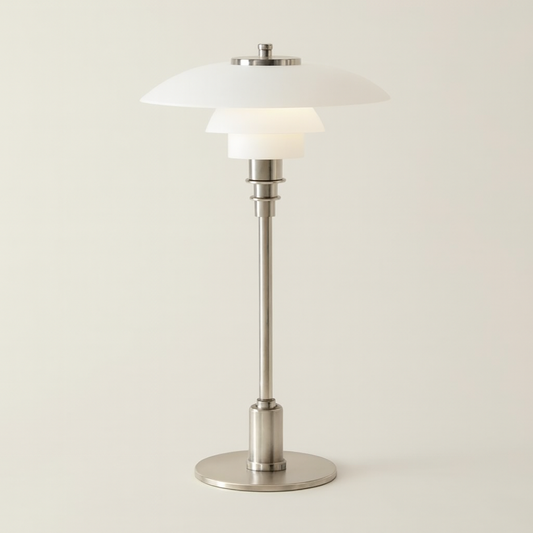 Lampe de table géométrique en fil métallique pour une ambiance cosy