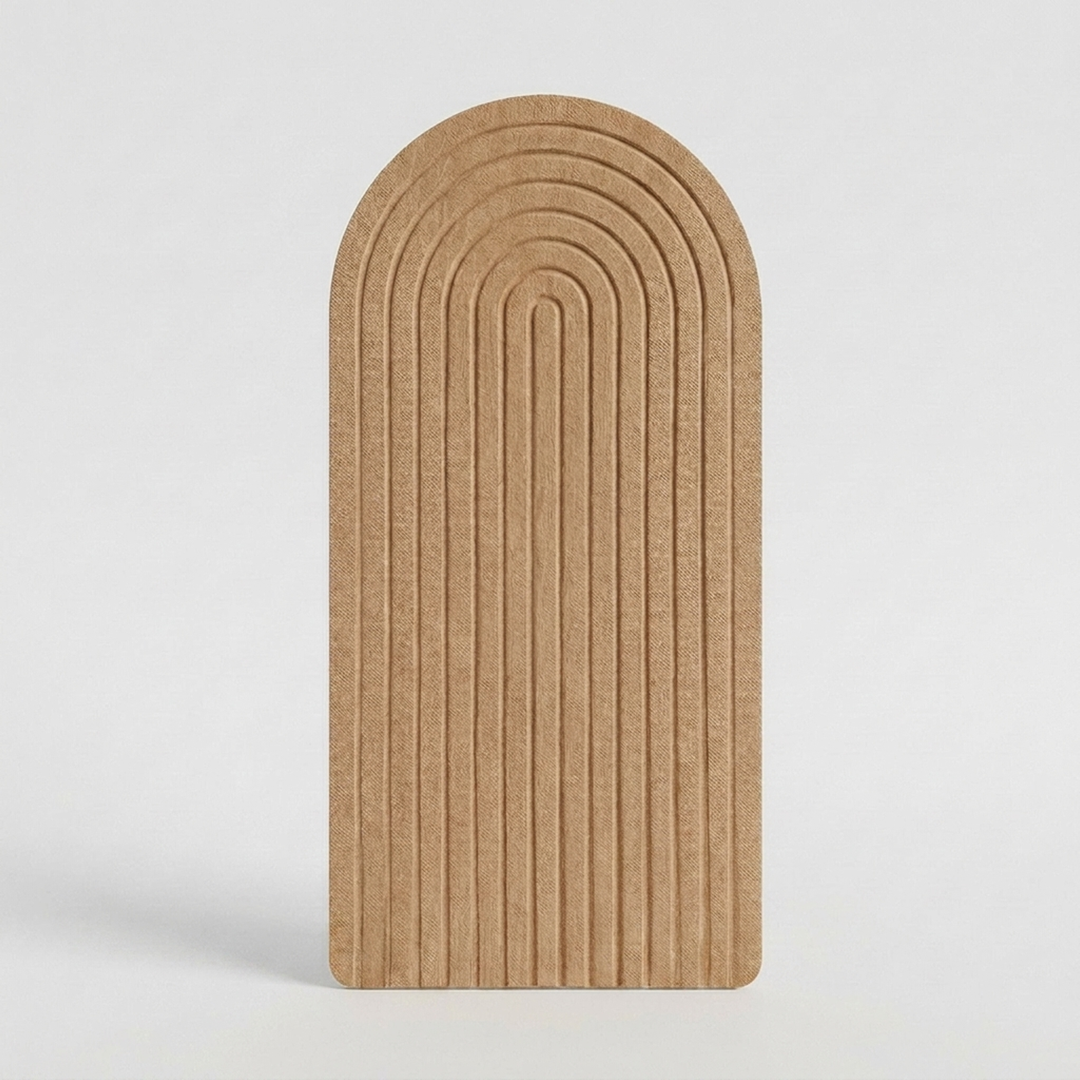 Gesculpteerd vilten prikbord voor stijlvolle organisatie