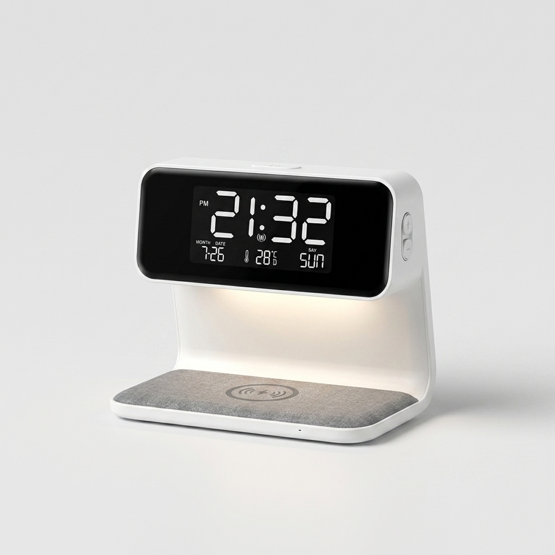 Sveglia LCD dimmerabile – facile da vedere di notte