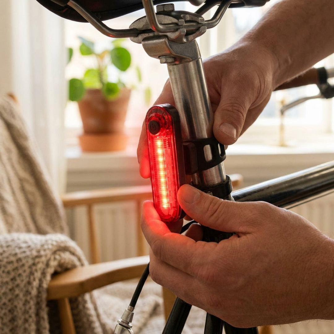 USB-Fahrradrücklichter für sichere Nachtfahrten