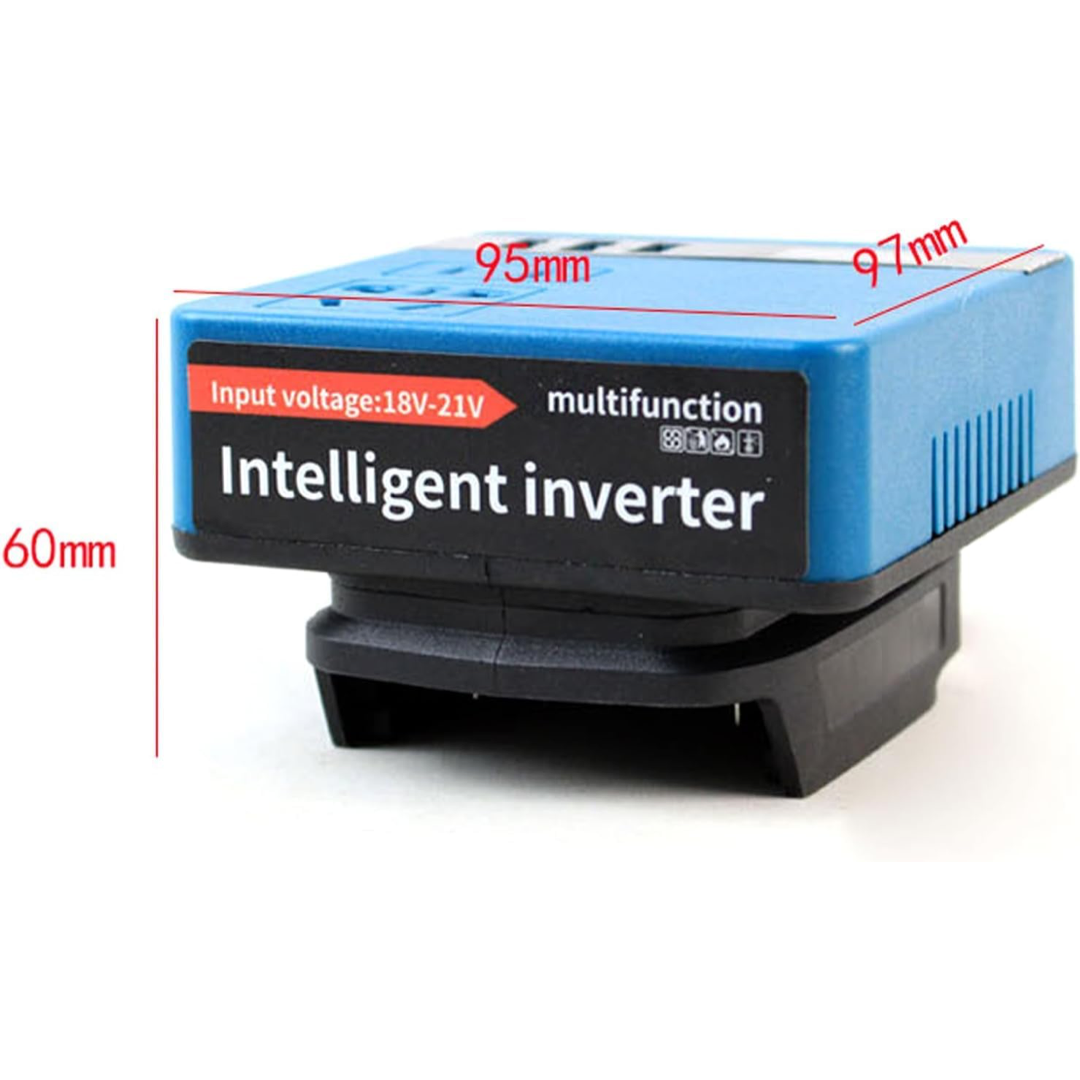 Inversor de potencia compacto para cortes de luz y viajes