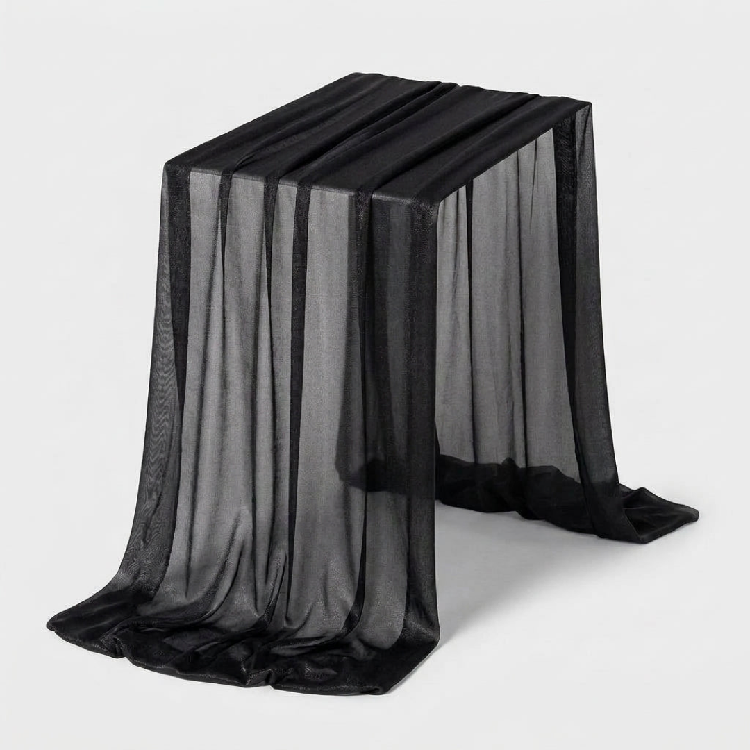 Traversă de masă transparentă, pentru decorarea fără efort a evenimentelor