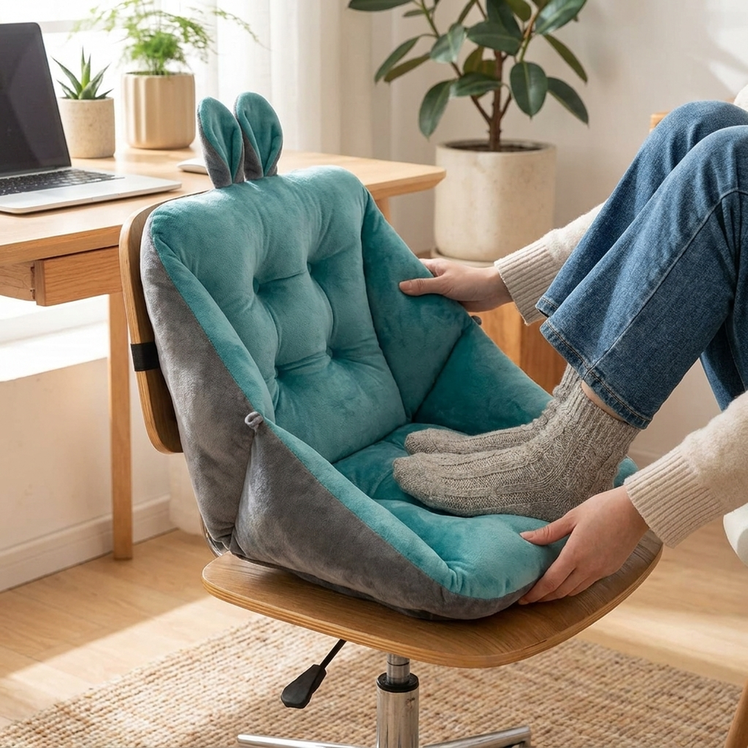 Ergonomic Sitting Cushion for Enhanced Chair Comfort