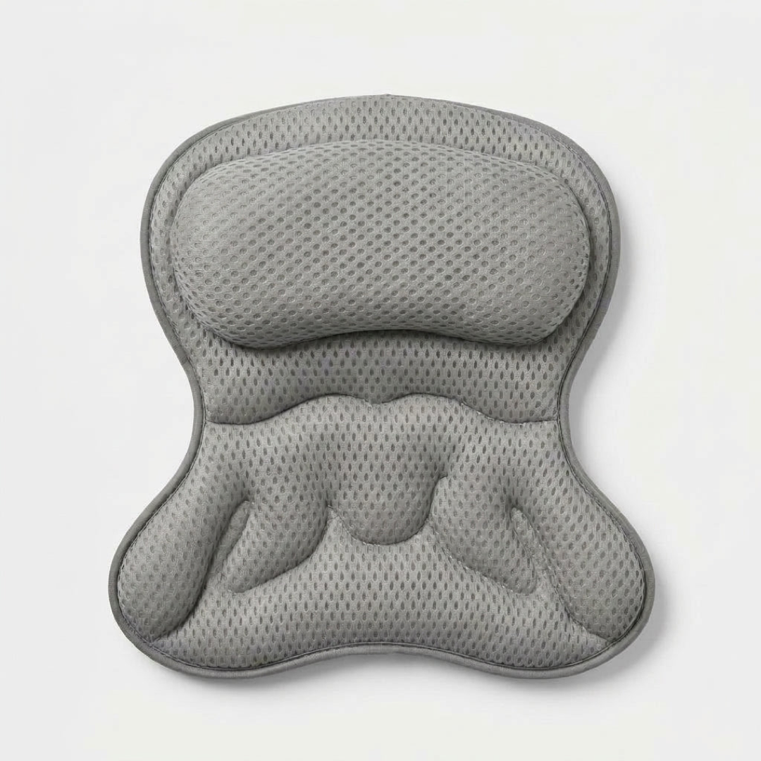 Ergonomisch badkussen voor nekontlasting