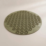 Ronde antislip badmat met zuignappen