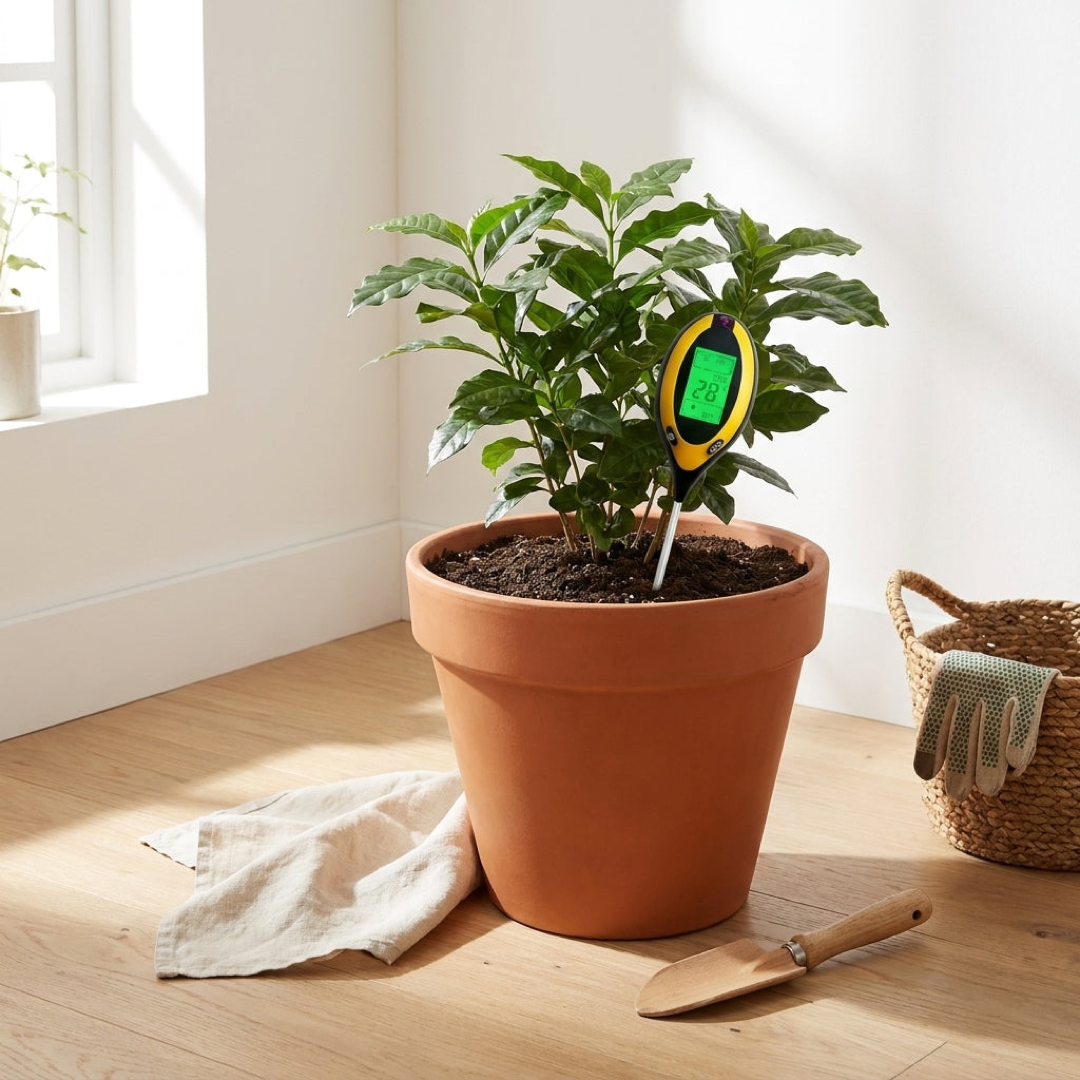 Tester del terreno 4-in-1 per piante più sane
