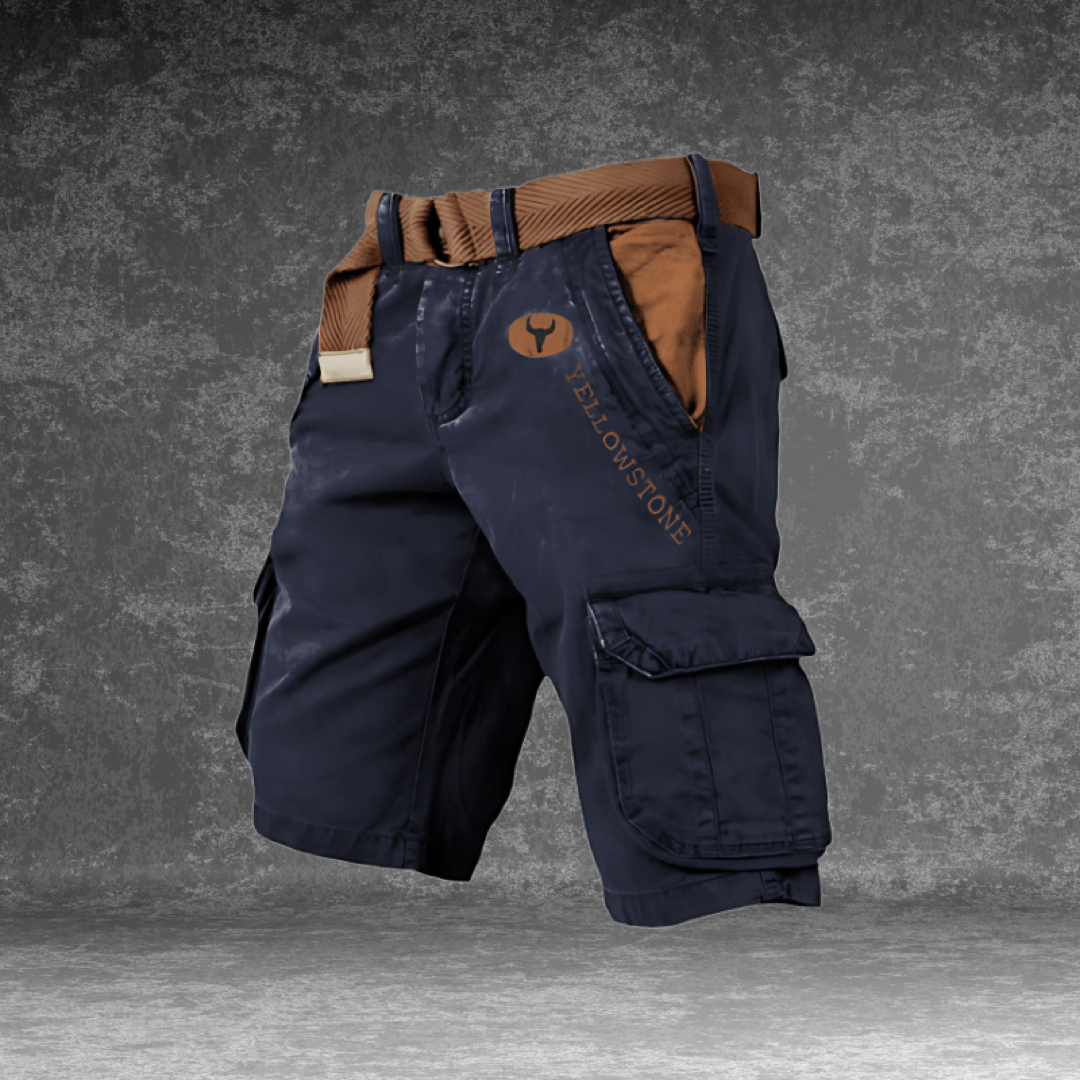 Heren cargoshorts met praktische zakken