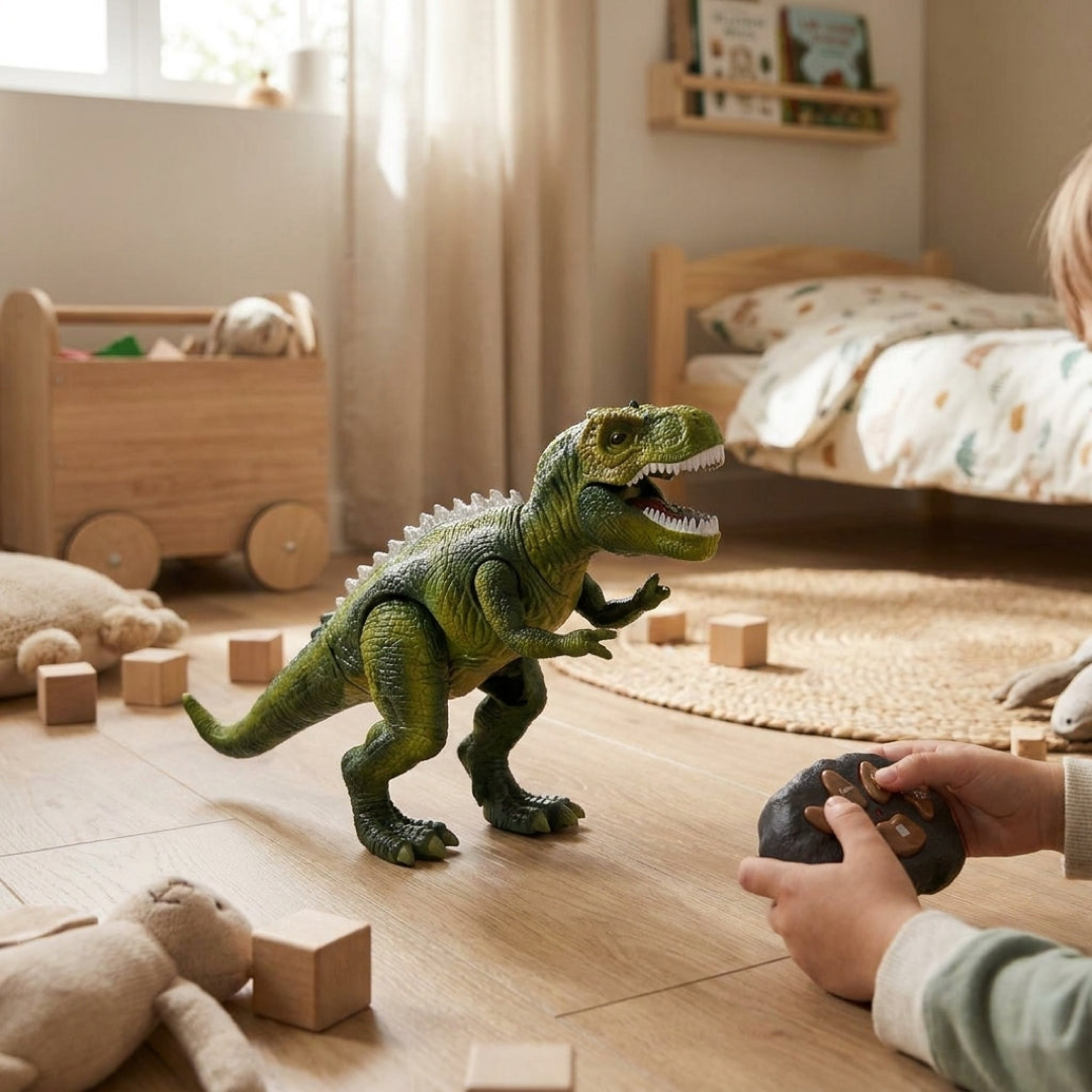 Interactieve dinosaurus voor brullend schermvrij spel