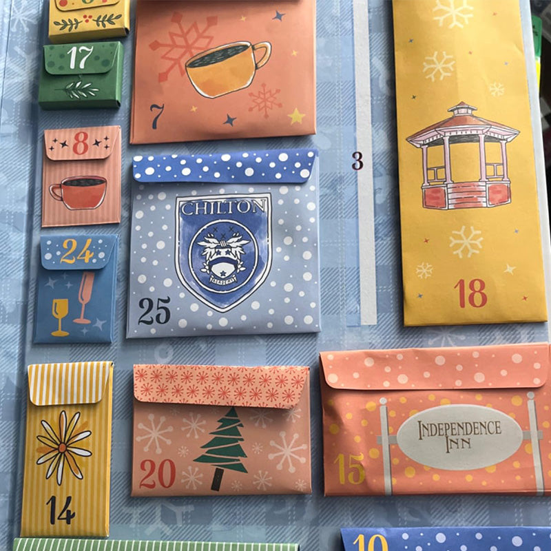 Countdown Advent Calendar With Daily Keepsakes