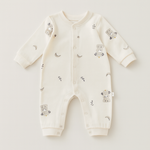 Organisch katoenen babyromper voor een gevoelige huid