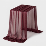 Traversă de masă transparentă, pentru decorarea fără efort a evenimentelor