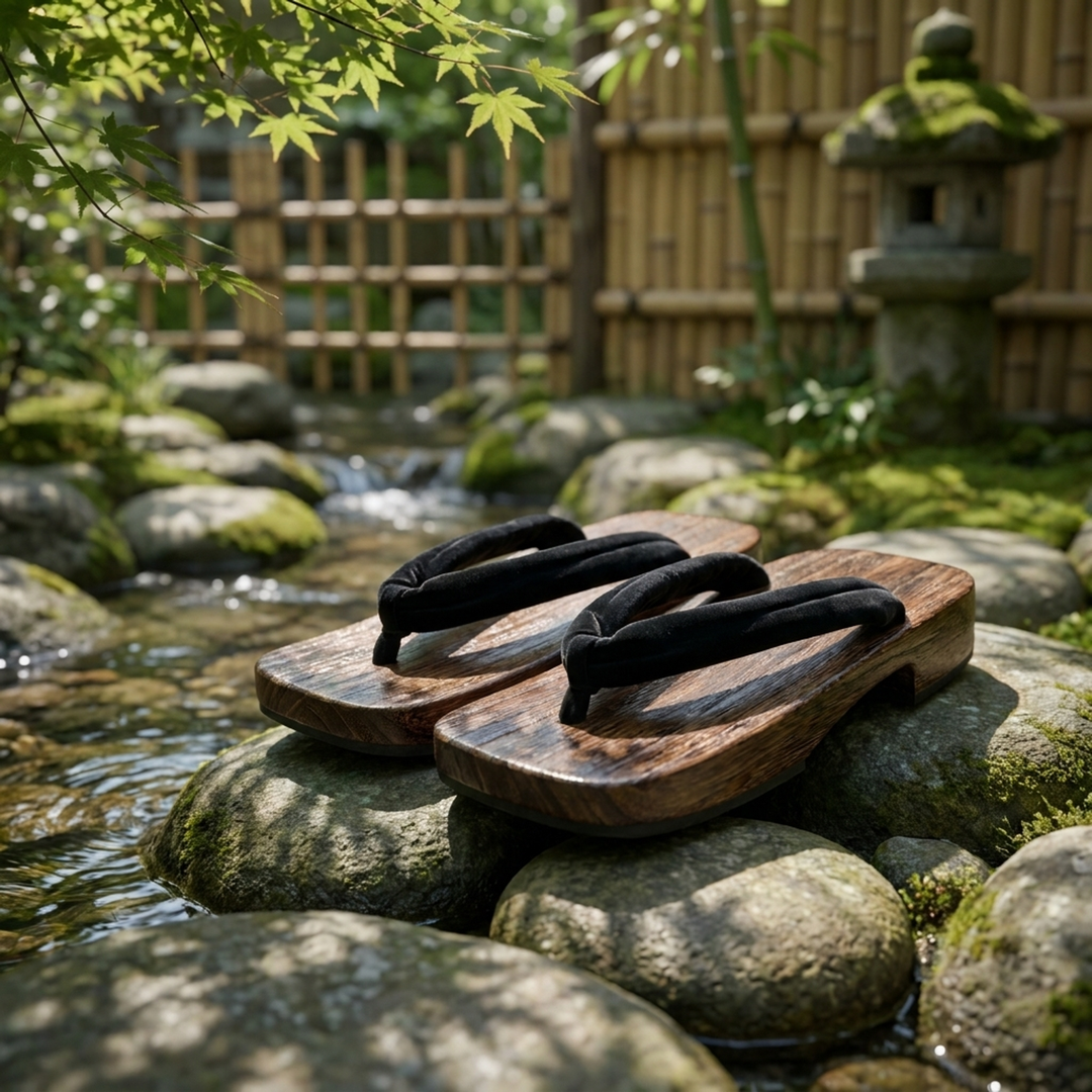 Houten Geta Sandalen voor Gebalanceerd Comfort  