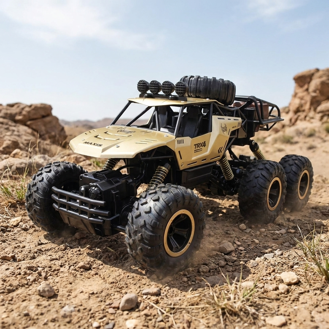 Camión monstruo RC todoterreno para juego resistente