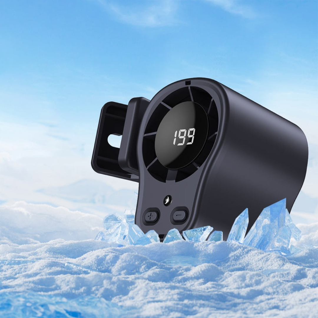 Ventilador personal LED para enfriamiento manos libres en viaje