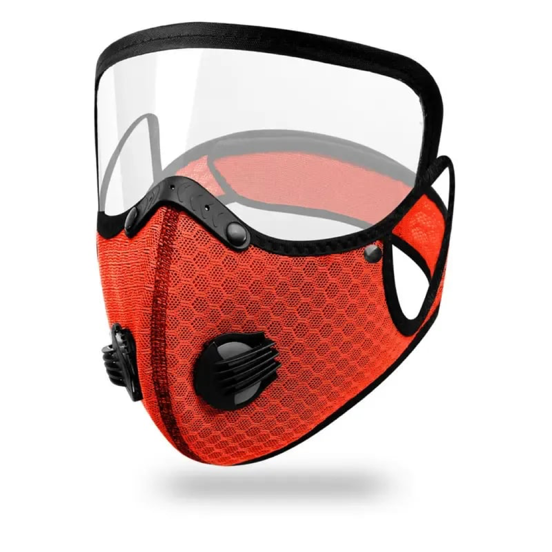 Verstelbaar koolstoffiltermasker voor stoffige klussen