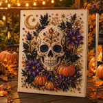 Set de artă cu mărgele, cu tematică de Halloween, pentru decorațiuni festive