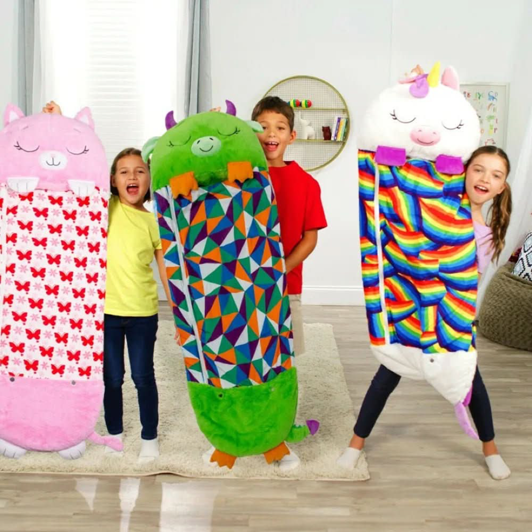 Verwandelbarer Kuschelfreund für Nickerchen und Spiel