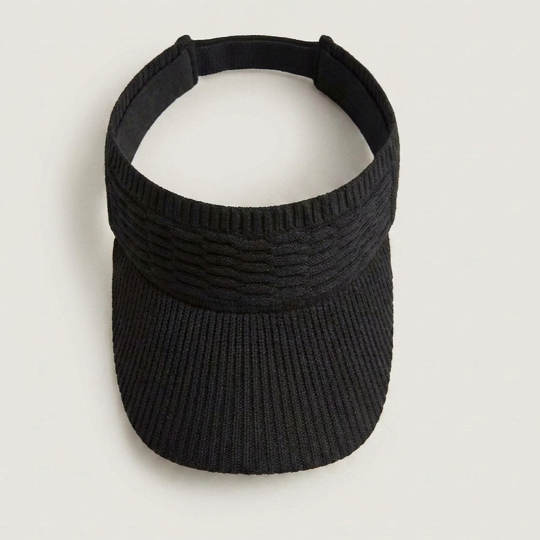 Airy Knit Sun Visor for Cool Shade