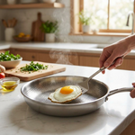 Hammered Skillet for Convenient Home Cooking