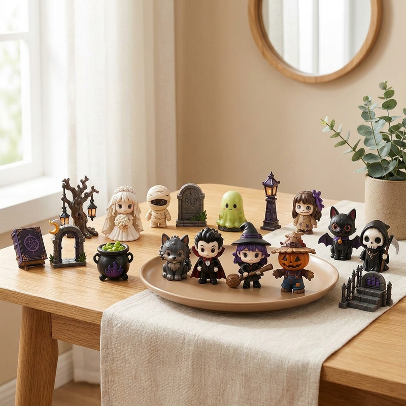 LISTINGOPT::pluxira::haunted-house-table-kit-for-halloween-fun::01-hero