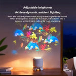 OCEANLUME – Lampada da notte con proiettore oceanico LED rotante a 360°