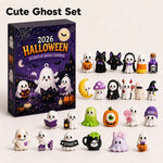 Set de calendar de Advent cu casă bântuită pentru distracție de Halloween