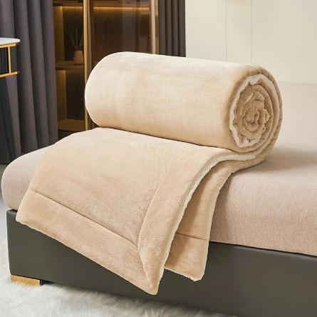 Wendbare Fleece-Decke für behagliche Wärme