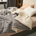 Wendbare Fleece-Decke für behagliche Wärme