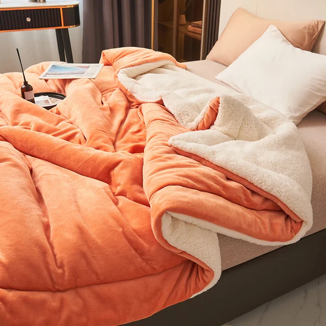 Wendbare Fleece-Decke für behagliche Wärme