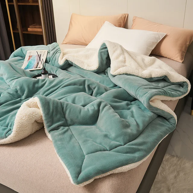 Wendbare Fleece-Decke für behagliche Wärme