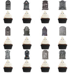 Halloween-Cupcake-Dekorationen für gruselige Party-Leckereien