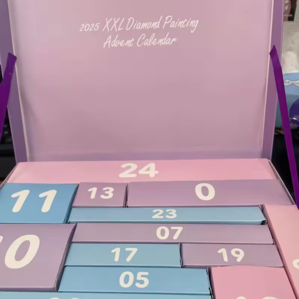 Creatieve adventskalender voor ontspannen kerstknutselen
