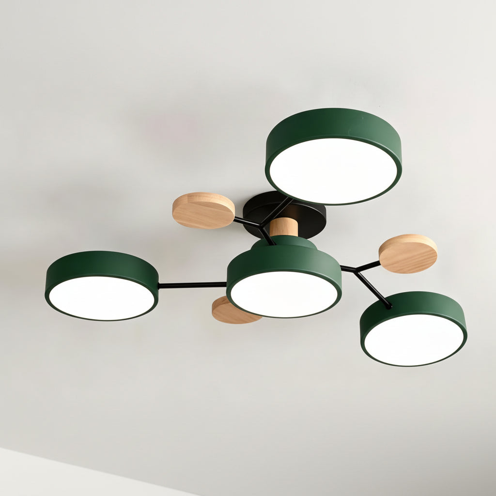 Luz de techo LED minimalista – brillo que ahorra espacio