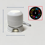 OCEANLUME – Lampada da notte con proiettore oceanico LED rotante a 360°