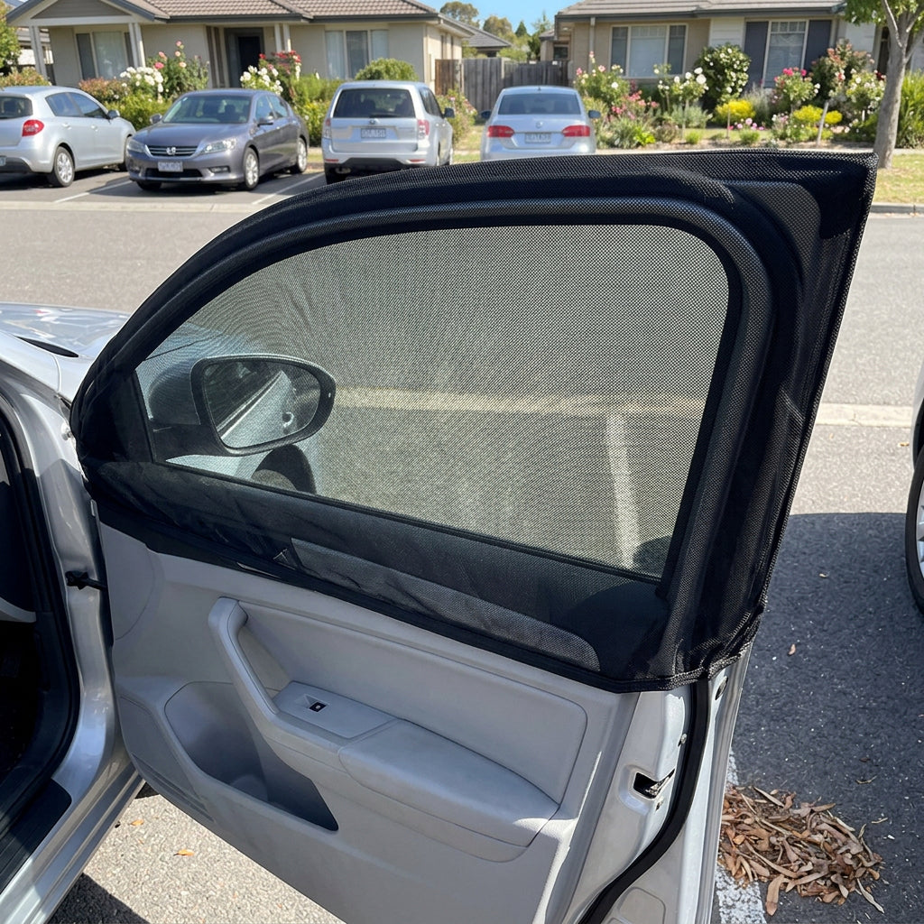 Cling-On Car Window Shades for Cooler Rides