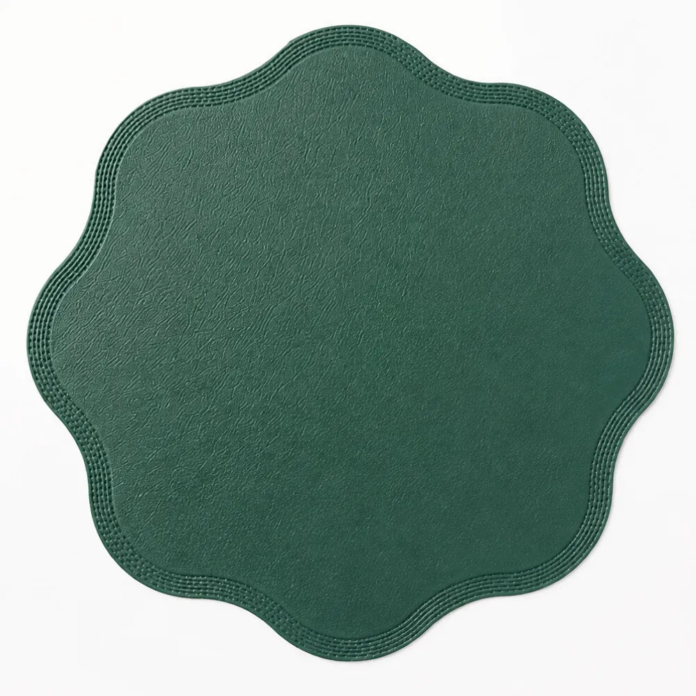 Blumige Tischsets, die sich einfach abwischen lassen