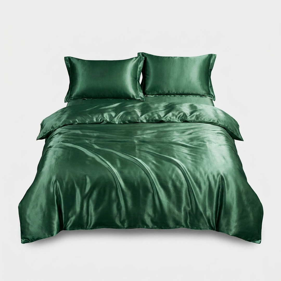 Funda de edredón de seda para noches más suaves