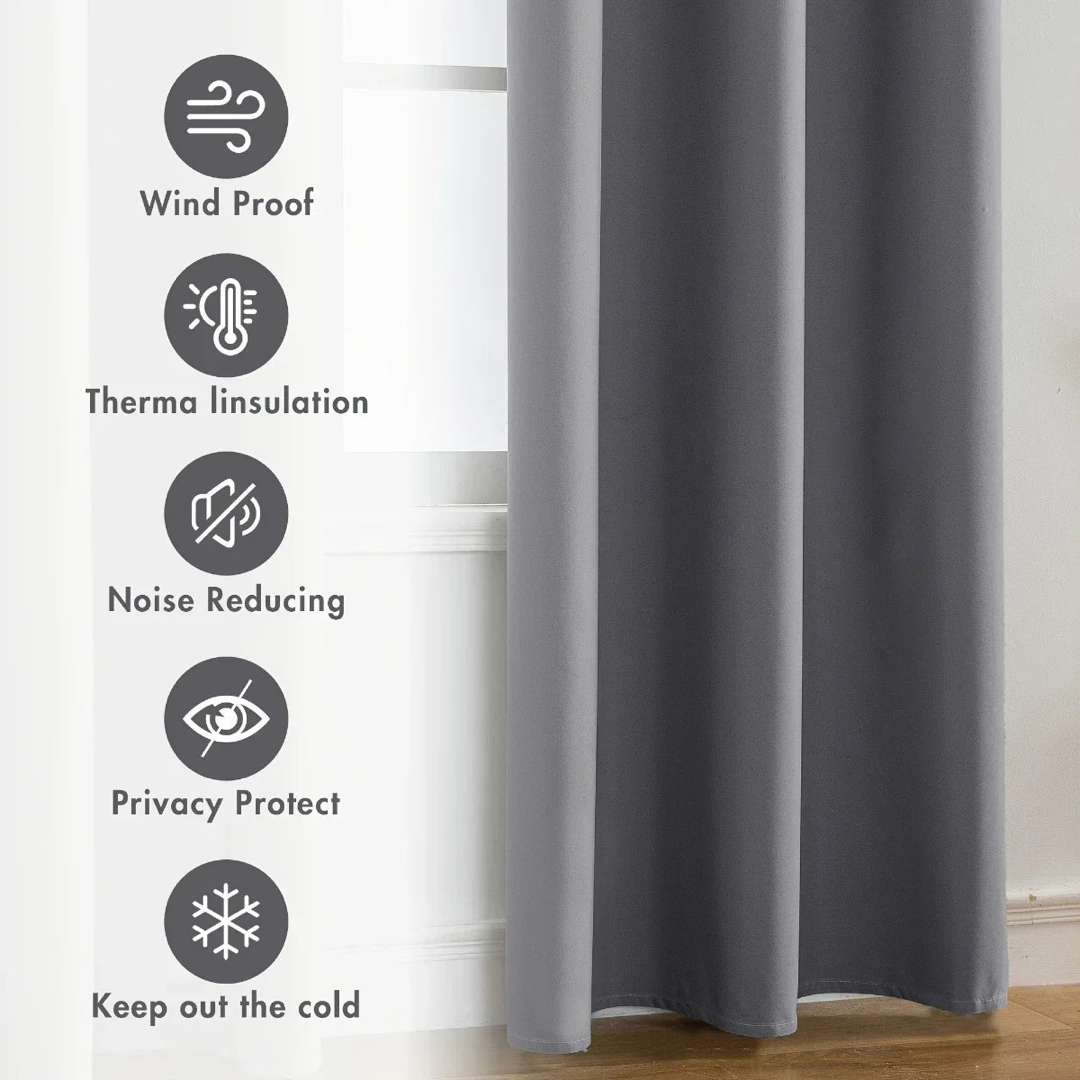 Grommet verduisteringsgordijnen voor rustgevende kamers