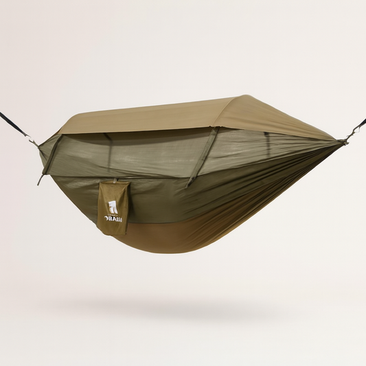 Hamac de camping toutes saisons pour un repos protégé