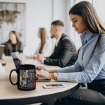 Tasse à café sur le thème des outils pour un café quotidien réconfortant