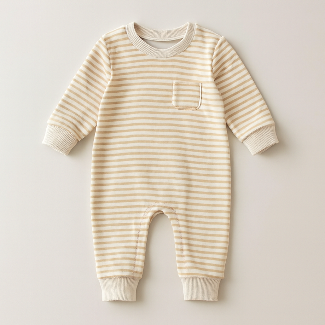 Baby-Bio-Baumwollstrampler für empfindliche Haut