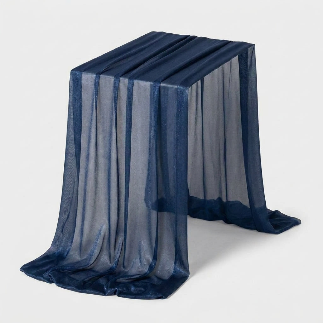 Traversă de masă transparentă, pentru decorarea fără efort a evenimentelor