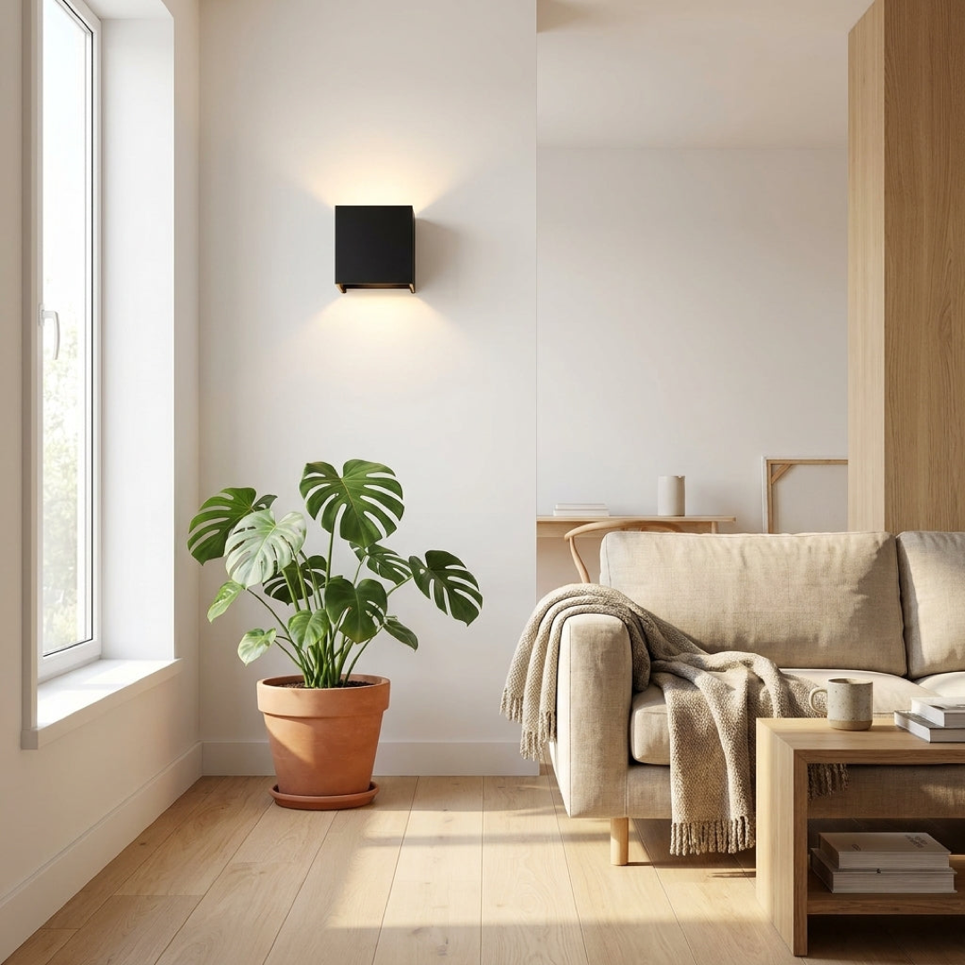 Draadloze wandlamp voor moeiteloze sfeer