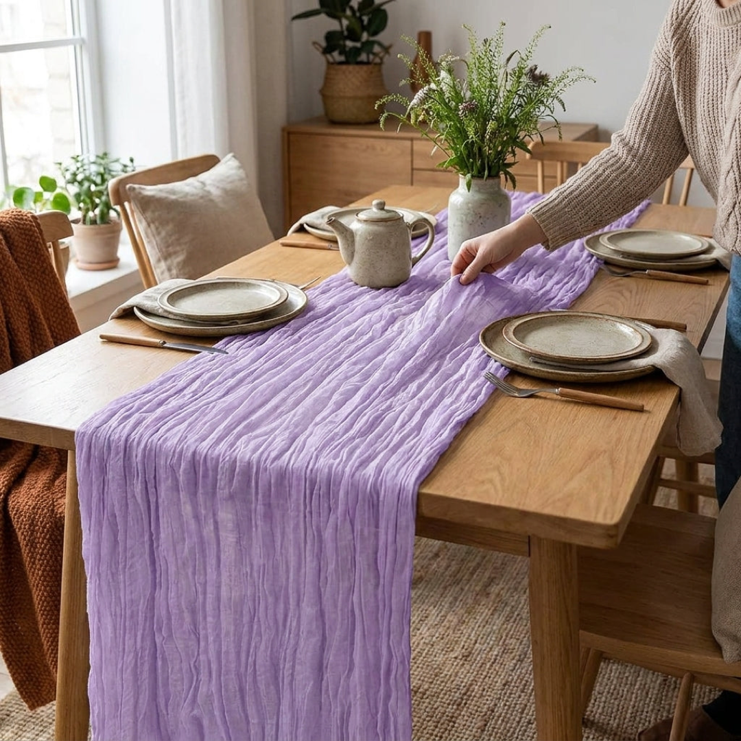 LILAVIA – Soft lilac texture for effortlessly elegant table styling
