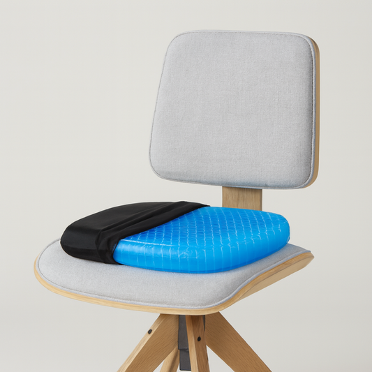 Cuscino ergonomico in gel per sedute prolungate