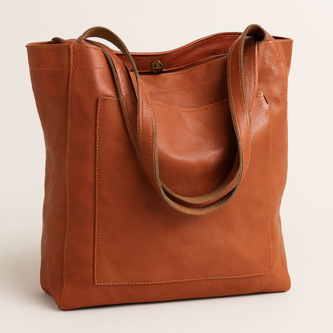 Sac à bandoulière en simili cuir pour des journées organisées