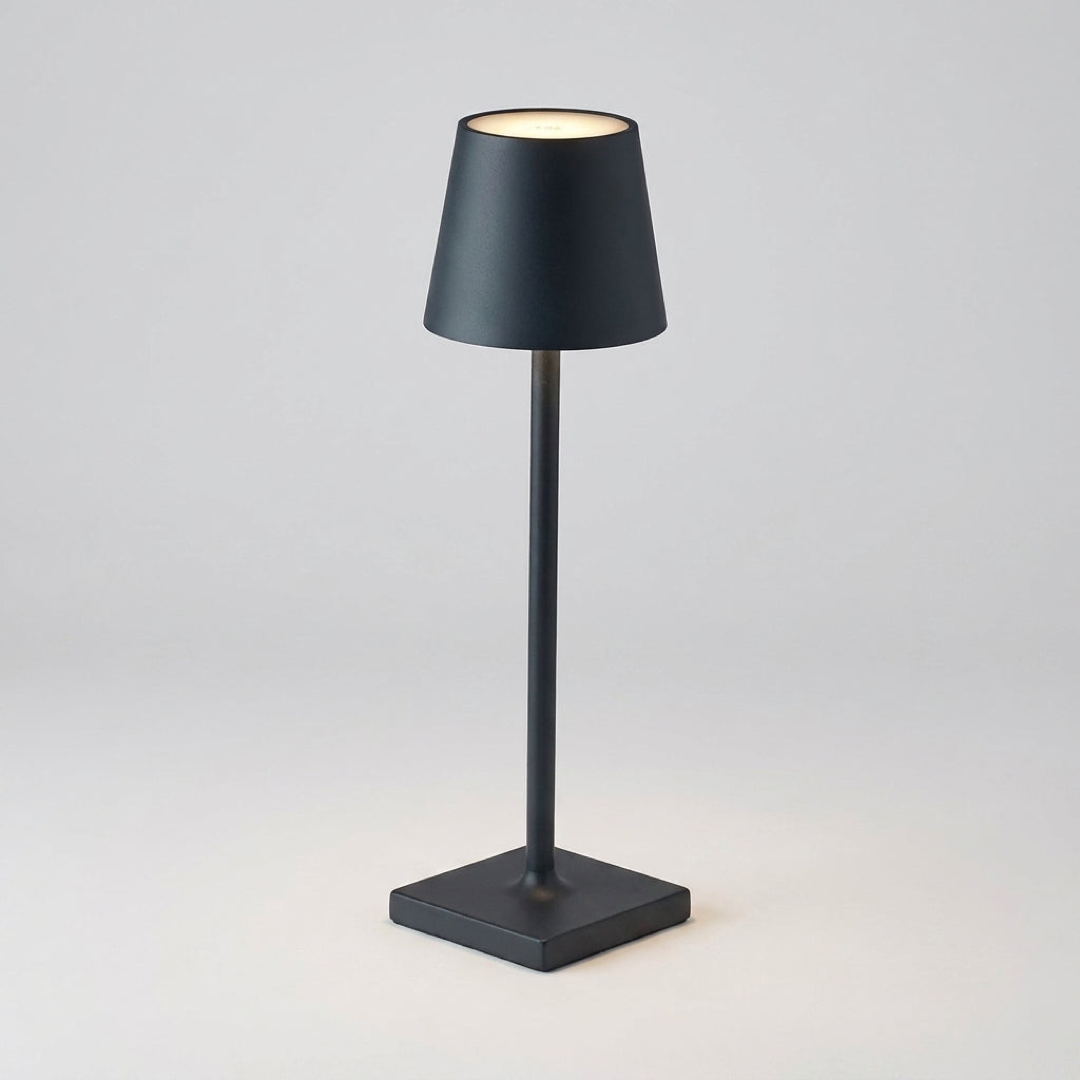 Lámpara de mesa LED inalámbrica con brillo ajustable
