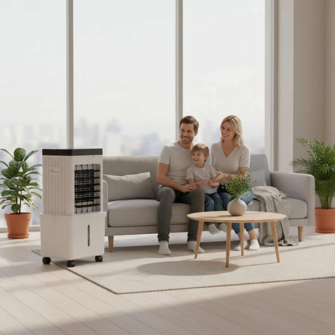 COMPACT – 3-in-1 Hose-Free Cooling Appliance
